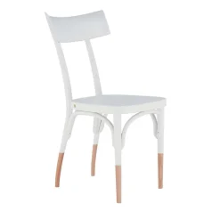 Pamono Czech White Chair by Hermann Czech