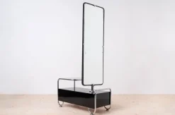 Pamono Czechoslovakian Bauhaus Style Dressing Table, 1940s><noscript><img width=