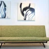 Pamono D70 Sofa Daybed attributed to Osvaldo Borsani for Tecno, 1954> Daybeds & Chaises Lounges