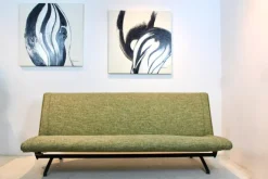 Pamono D70 Sofa Daybed attributed to Osvaldo Borsani for Tecno, 1954> Daybeds & Chaises Lounges