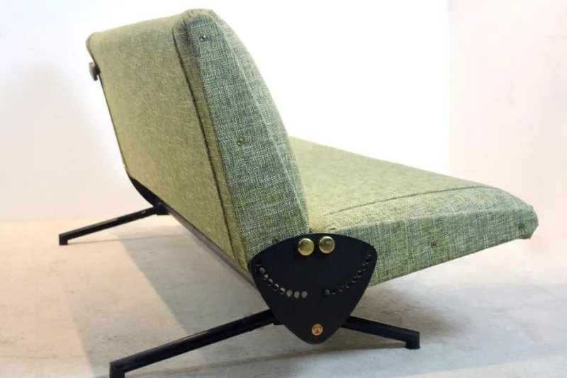 Pamono D70 Sofa Daybed attributed to Osvaldo Borsani for Tecno, 1954> Daybeds & Chaises Lounges