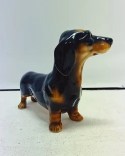 New Pamono Dachshund Statue Ceramic from Ceramiche Boxer