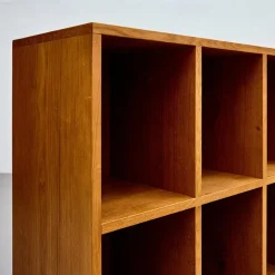 Pamono Dada Est. Custom Oak Vinyl Record Cabinet, Handcrafted Storage with Midcentury><noscript><img width=