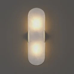 Pamono Dahlia Alabaster Wall Lamp by Creativemary><noscript><img width=