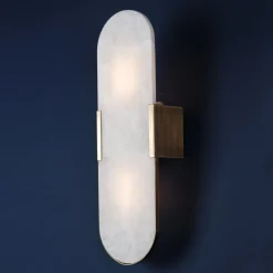 Pamono Dahlia Alabaster Wall Lamp by Creativemary><noscript><img width=