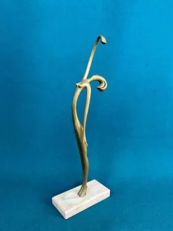 Pamono Dancing Girl Ria by Karl Hagenauer for Werkstätte Hagenauer, 1925><noscript><img width=