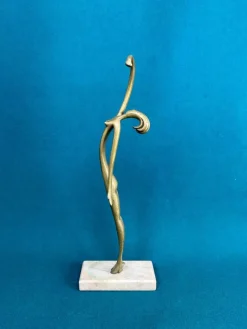Pamono Dancing Girl Ria by Karl Hagenauer for Werkstätte Hagenauer, 1925><noscript><img width=