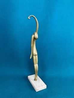 Pamono Dancing Girl Ria by Karl Hagenauer for Werkstätte Hagenauer, 1925><noscript><img width=