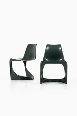 Hot Pamono Danish A-Line 290 Dining or Outdoor Chairs by Steen Ostergaard for Cado, 1966, Set of 8
