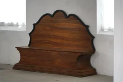 Outlet Pamono Danish Art Deco Storage Bench in Nutwood, 1920s, Set of 8