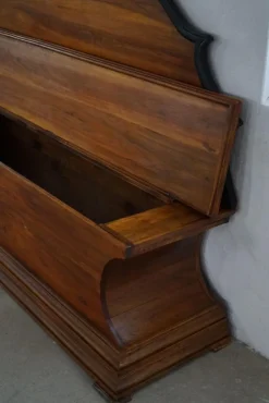 Outlet Pamono Danish Art Deco Storage Bench in Nutwood, 1920s, Set of 8