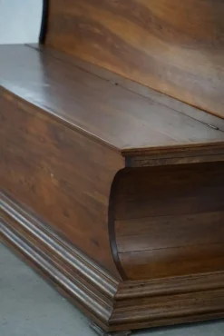 Outlet Pamono Danish Art Deco Storage Bench in Nutwood, 1920s, Set of 8