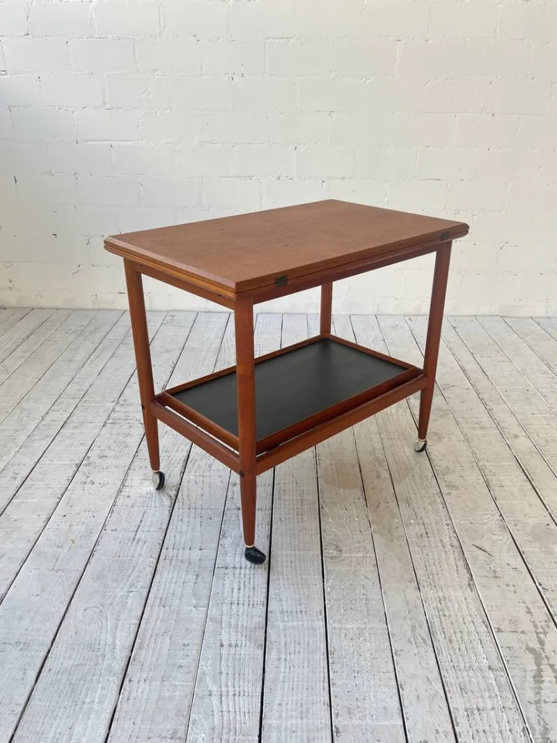 Best Pamono Danish Bar Cart by Grete Jalk, 1960s
