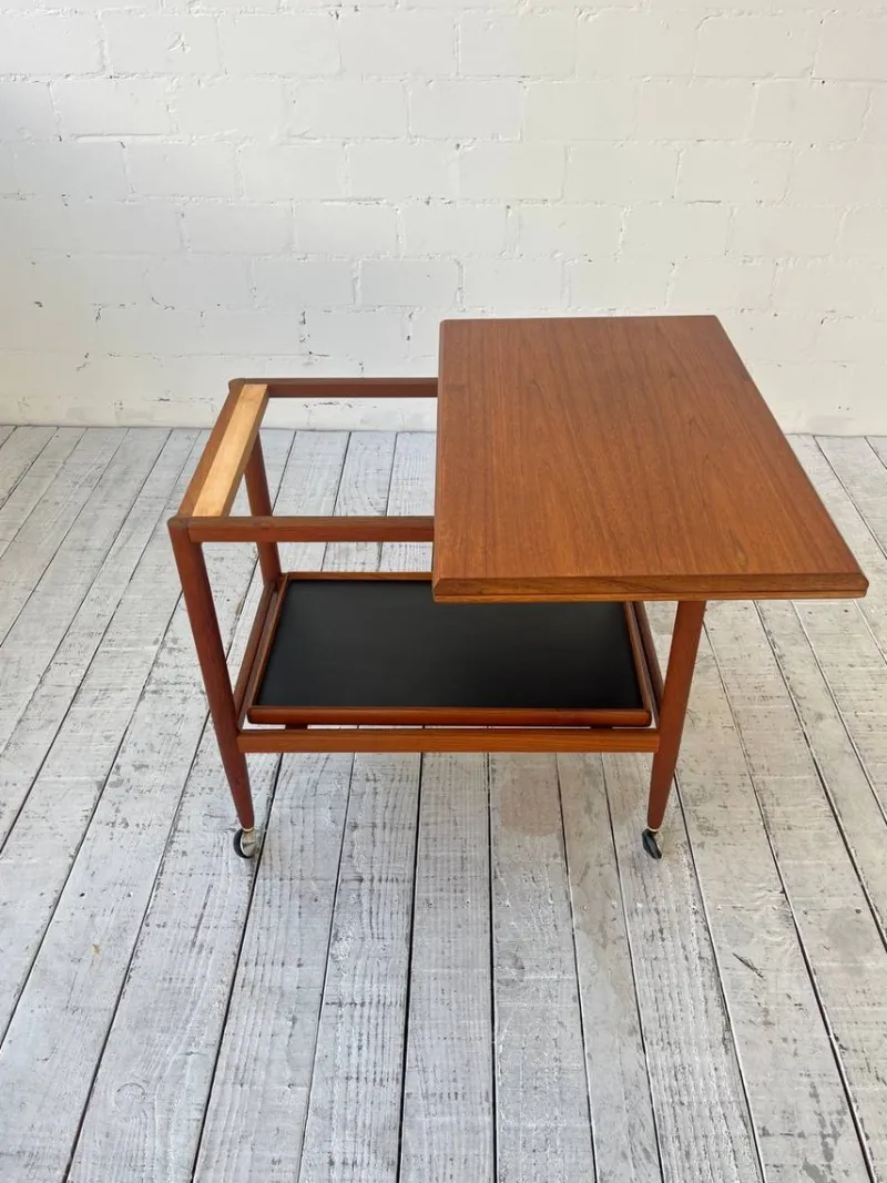 Best Pamono Danish Bar Cart by Grete Jalk, 1960s