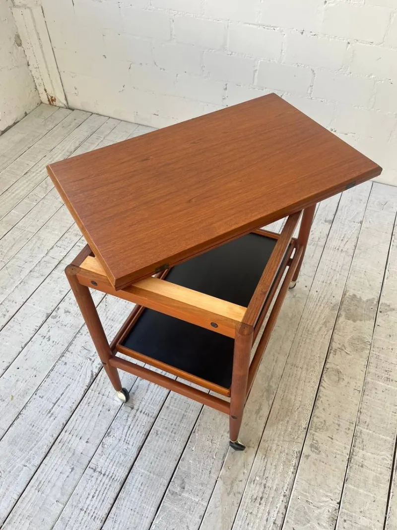 Best Pamono Danish Bar Cart by Grete Jalk, 1960s