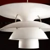 Best Pamono Danish Brushed Metal Charlottenborg Model PH 6 ½ -6V Pendant Light by Poul Henningsen for Louis Poulsen, 1970s
