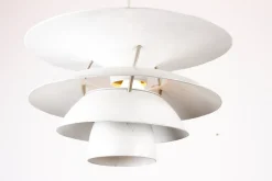 Best Pamono Danish Brushed Metal Charlottenborg Model PH 6 ½ -6V Pendant Light by Poul Henningsen for Louis Poulsen, 1970s