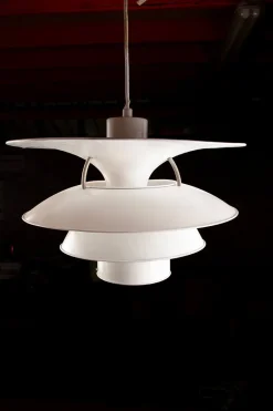 Best Pamono Danish Brushed Metal Charlottenborg Model PH 6 ½ -6V Pendant Light by Poul Henningsen for Louis Poulsen, 1970s