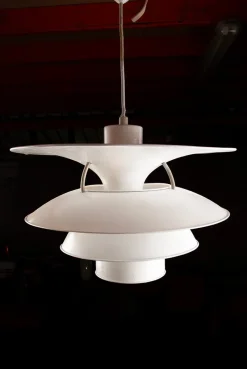 Best Pamono Danish Brushed Metal Charlottenborg Model PH 6 ½ -6V Pendant Light by Poul Henningsen for Louis Poulsen, 1970s