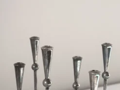 Online Pamono Danish Candleholder in Silver Plated