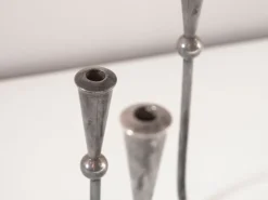 Online Pamono Danish Candleholder in Silver Plated