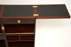 Pamono Danish Captain's Bar attributed to Reno Wahl Iversen for Dyrlund, 1960s><noscript><img width=