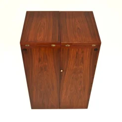 Pamono Danish Captain's Bar attributed to Reno Wahl Iversen for Dyrlund, 1960s><noscript><img width=