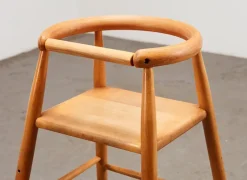 Pamono Danish Children's High Chair by Nanna Ditzel for Kold Savvaerk, 1950s><noscript><img width=