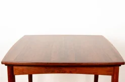 Sale Pamono Danish Extendable and Reversible Table in Rosewood and Felt by Carlo Jensen for Hundevad & Co., 1960s