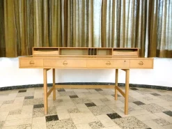 Pamono Danish Flip-Top Partner Desk by Jens Quistgaard for Løvig, 1960s> Desks