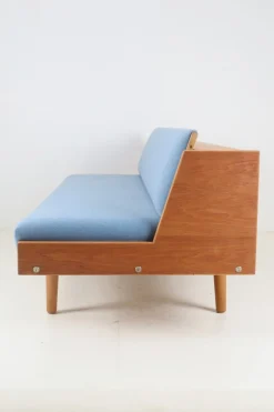 Pamono Danish GE 258 Sofa Bed by Hans Wegner for Getama, 1960s><noscript><img width=