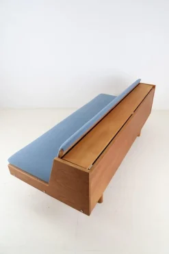 Pamono Danish GE 258 Sofa Bed by Hans Wegner for Getama, 1960s><noscript><img width=