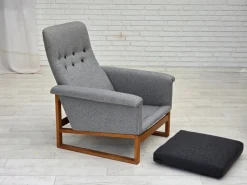 Outlet Pamono Danish Lounge Chair by Børge Mogensen for Fredericia Stolefabrik, 1960s