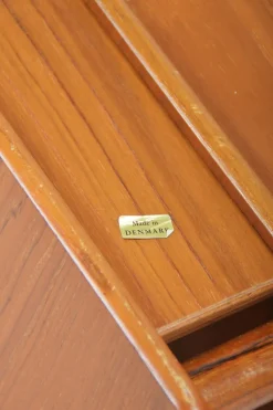 Pamono Danish Magazine Holder in Teak, 1970s><noscript><img width=