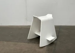 Pamono Danish Minimalist Rocking Stool by Michael C. Poulsen><noscript><img width=