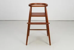 Pamono Danish Model 115 Childrens High Chair in Teak attributed to Nanna Ditzel for Kolds Savvaerk, 1960s