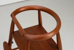 Pamono Danish Model 115 Childrens High Chair in Teak attributed to Nanna Ditzel for Kolds Savvaerk, 1960s