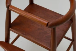 Pamono Danish Model 115 Childrens High Chair in Teak attributed to Nanna Ditzel for Kolds Savvaerk, 1960s