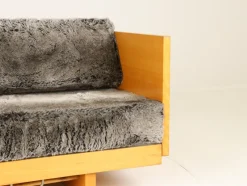 Pamono Danish Model GE258 Convertible Sofa by Hans Wegner for Getama, 1960s