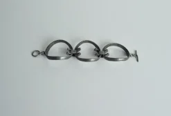 Pamono Danish Modernist Pewter Bracelet, 1970s> Bracelets