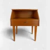 Pamono Danish Nightstand with Shelf and Drawer in Teak, 1960s> Nightstands