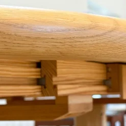Pamono Danish Oak Dining Table by Laurits M Larsen, 1960s><noscript><img width=