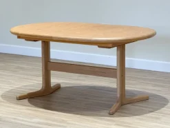 Pamono Danish Oak Dining Table by Laurits M. Larsen, 1960s> Dining Tables & Sets