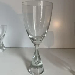 Pamono Danish Princess Design Glasses by Bent Severin for Holmegaard, 1958, Set of 33><noscript><img width=
