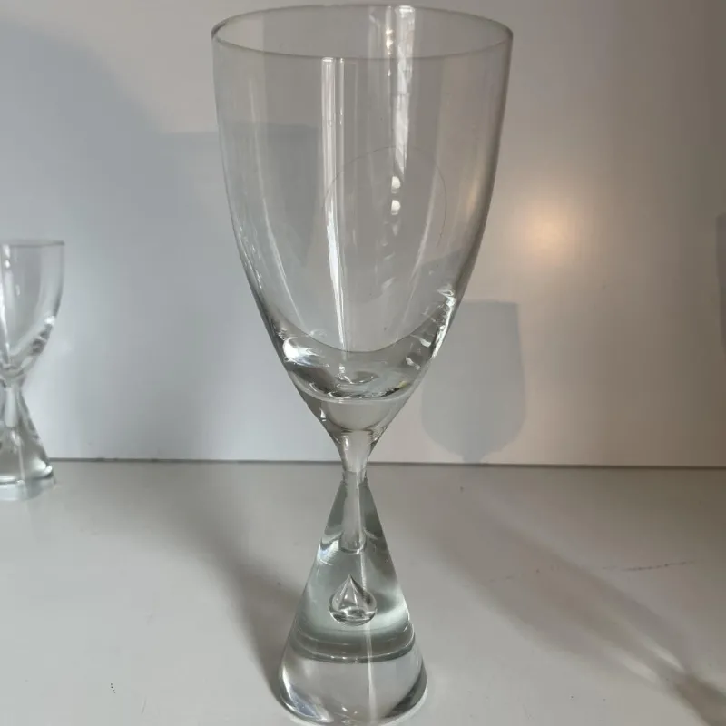Pamono Danish Princess Design Glasses by Bent Severin for Holmegaard, 1958, Set of 33> Glassware