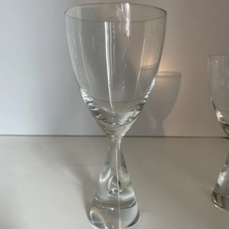 Pamono Danish Princess Design Glasses by Bent Severin for Holmegaard, 1958, Set of 33> Glassware