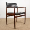 Outlet Pamono Danish Rosewood and Leather Desk Chair by Erik Worts for Soro Stolefabrik, 1960s