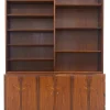 Sale Pamono Danish Rosewood Bookcase with Sideboard by Carlo Jensen for Hundevad, 1960s