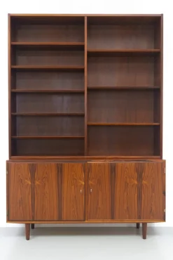 Sale Pamono Danish Rosewood Bookcase with Sideboard by Carlo Jensen for Hundevad, 1960s