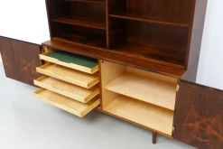 Sale Pamono Danish Rosewood Bookcase with Sideboard by Carlo Jensen for Hundevad, 1960s